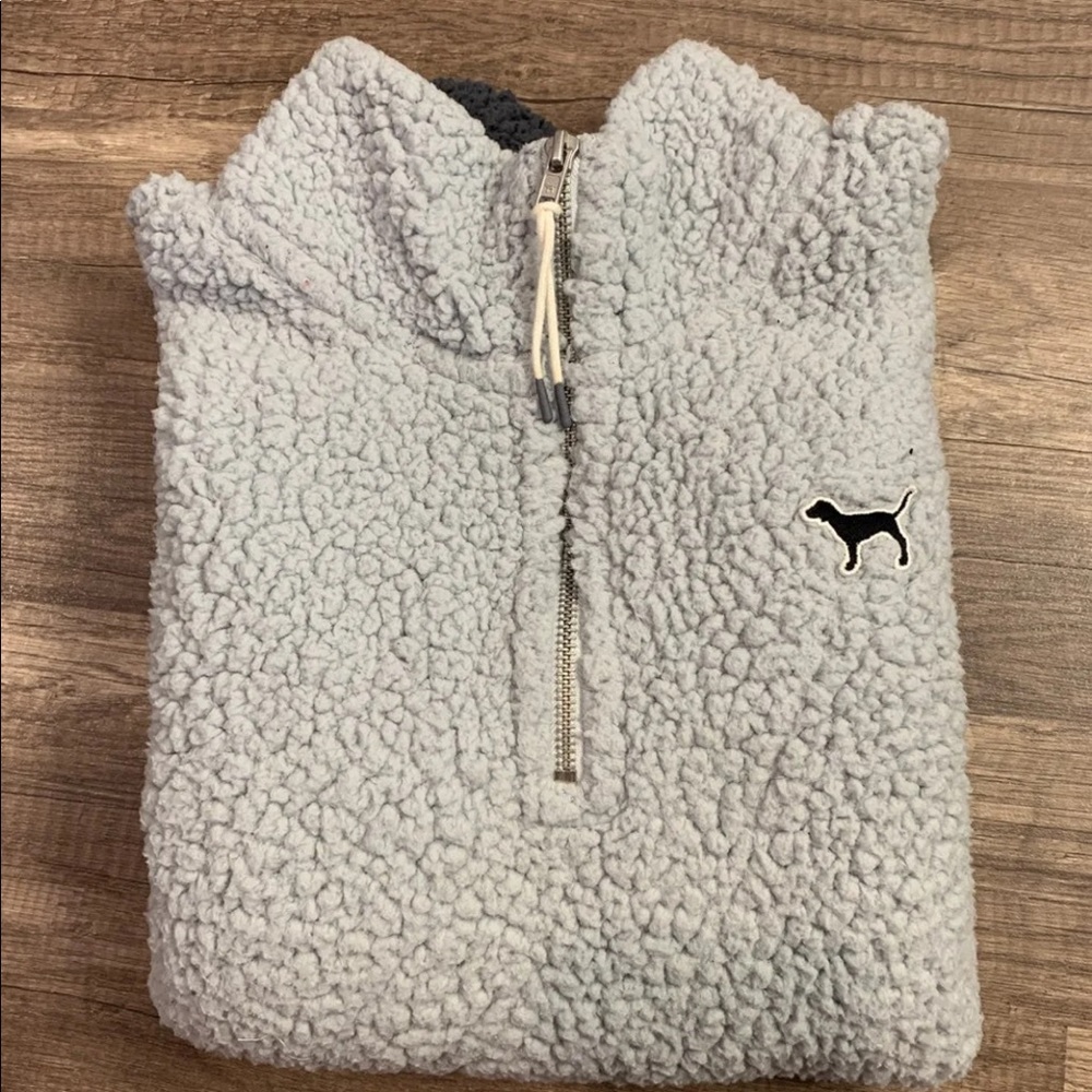 VS PINK TEDDY BEAR SWEATER